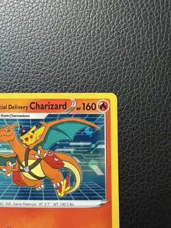 Pokemon SPECIAL DELIVERY CHARIZARD SWSH075 Black Star Promo LP - Image 4