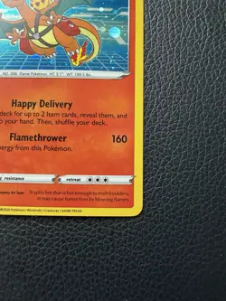 Pokemon SPECIAL DELIVERY CHARIZARD SWSH075 Black Star Promo LP - Image 5