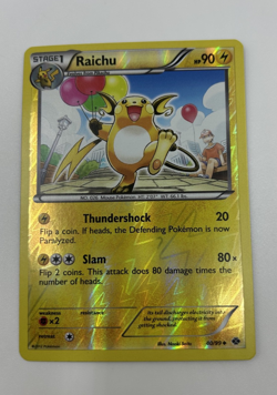 Raichu 40/99 Next Destinies Reverse Holo Pokemon TCG 2012 **LP** - Image 1