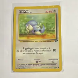 Pokemon TCG Minidraco 53/82 Team Rocket Common Basic 40 HP French Moderate play - Image 1