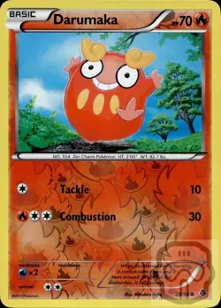 Darumaka 20/98 C Emerging Powers Pokemon Reverse Holo NM/M - Image 3
