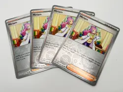 Miriam Reverse Holo 179/198 x4 4x Pokemon Scarlet & Violet Playset - Image 1