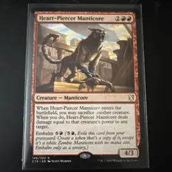 MTG Heart-Piercer Manticore Commander 2019 146/302 Regular Rare - Image 1