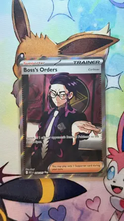 Pokemon Ascended Heroes Boss’s Orders Corbeau 256/117 Full Art Ultra Rare NM - Image 1