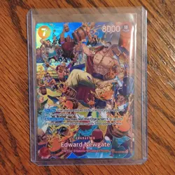 Bandai One Piece CCG Edward.Newgate ST15-002 Special Holo 8000 Power - Image 1