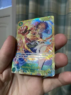 One Piece TCG Monkey.D.Luffy OP13-118 SEC Carrying On His Will ENGLISH NM! - Image 2