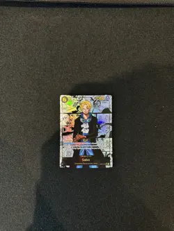 Sabo One Piece OP13-120 SEC Manga Secret Rare Alternate Art - English - NM/M - Image 1