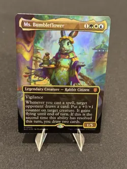 Ms. Bumbleflower - 3 - NM Foil - Commander: Bloomburrow - MTG - Image 1