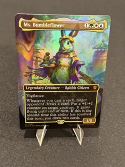 Ms. Bumbleflower - 3 - NM Foil - Commander: Bloomburrow - MTG - Image 2