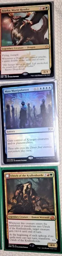 15 Card MTG Magic The Gatherjng TCG CCG Lot Of Rares And Mythics - Image 4
