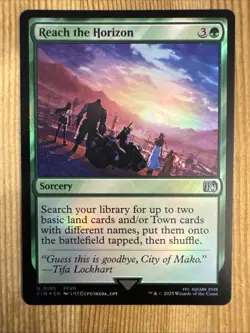 Reach the Horizon Final Fantasy Foil MTG NM - Image 1