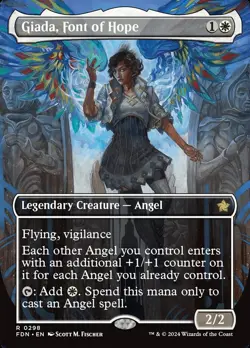 Giada, Font of Hope- Foundations Borderless Regular MTG-NM - Image 1