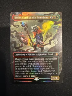 Bello, Bard of the Brambles - 1 - NM Foil - Commander: Bloomburrow - MTG - Image 2