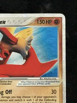 Pokemon TCG Blaziken ex 90/100 Crystal Guardians Holo Silver Border - Image 3