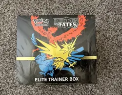 2019 POKEMON TCG SUN & MOON HIDDEN FATES ELITE TRAINER BOX ETB FACTORY SEALED - Image 1