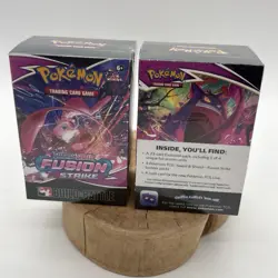 Pair Pokemon TCG Sword & Shield Fusion Strike Build & Battle Box SEALED - Image 1