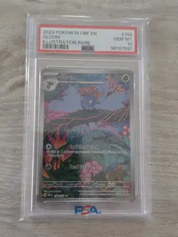 Gloom 198/197 PSA 10 Pokemon Obsidian Flames - Image 1