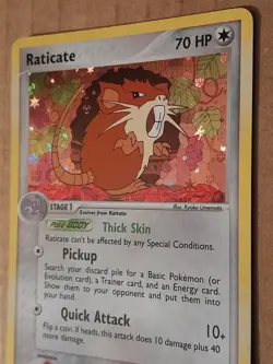 Pokemon Raticate 46/112 Fire Red Leaf Green Reverse Holo NM-MT See Pictures - Image 2