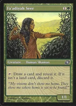 Fa'adiyah Seer -Foil Medium Play MTG Planar Chaos - Image 1
