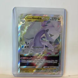 HISUIAN GOODRA VSTAR 2022 POKEMON SWSH LOST ORIGIN HOLO RARE 136/196 Q3423 - Image 1