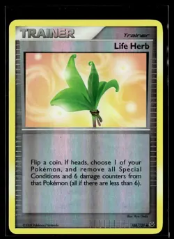 Pokemon TCG Platinum #108/127 Life Herb Reverse Holo VLP - Image 1