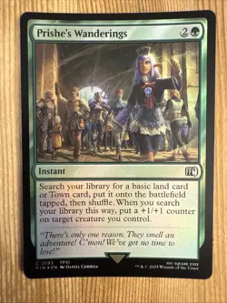 Prishe's Wanderings MTG Final Fantasy 0193 Foil Common NM - Image 1