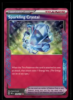 Pokemon TCG SV: Prismatic Evolutions #129/131 Sparkling Crystal - Image 1