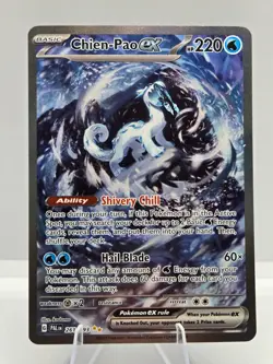 Chien-Pao ex 261/193 Special Illustration Rare Paldea Evolved Pokemon NM - Image 1