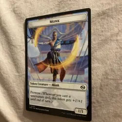 1x - MONK \ TREASURE Token (#03/16) - CMR: Tarkir Dragonstorm - NM MTG - Image 3