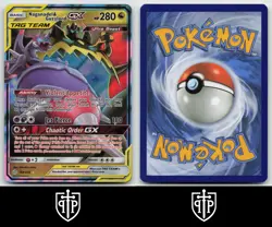 Pokemon - Naganadel & Guzzlord GX 158/236 Cosmic Eclipse - Holo GX Rare - NM - Image 3