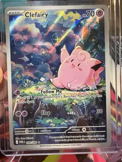 Pokemon TCG Clefairy Illustration Rare FA M/NM 94/88 Perfect Order - Image 1