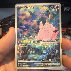 Pokemon TCG Perfect Order Clefairy 94/88 Illustration Rare IR NM Pack Fresh - Image 1