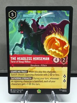 Disney Lorcana Whispers In The Well Headless Horseman 125/204 Legendary non foil - Image 1
