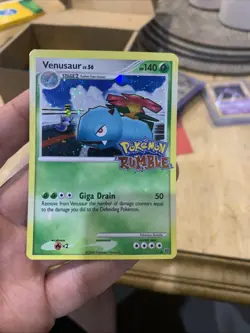 Pokemon Card TCG Venusaur Holo Card 1/16 Rumble Series Rare Promo - Image 2