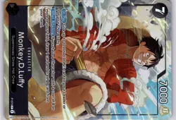 Monkey.D.Luffy P-075 Supernovas Straw Hat Crew Card English Trading Card - Image 5