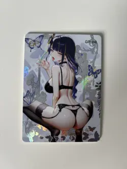 Raiden Shogun GP-04 Illustration Femme Fatale Card Set Genshin Impact - Image 1