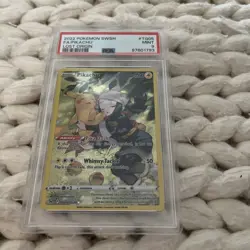 2022 Pokemon Pikachu Lost Origin Holo Card Graded Mint 9 - Image 1