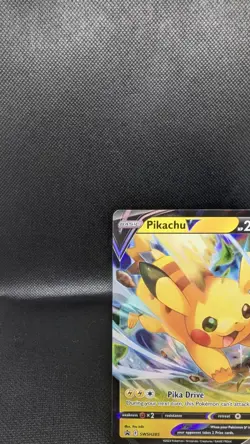PIKACHU VMAX SWSH286 & PIKACHU V SWSH285 PROMO CARDS NM Pokemon TCG Black Star - Image 3