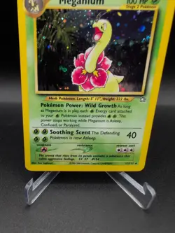 Meganium 11/111 Unlimited Pokemon Trading Card Game Neo Genesis MP+ TCG - Image 3