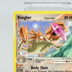 Pokemon Kingler 22 /100 Crystal Guardians Non Holo Vintage Card LP+ - Image 2