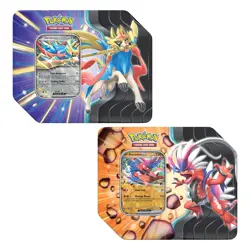 Pokemon TCG Slashing Legends Tin Set of 2 Zacian EX and Koraidon EX New Sealed - Image 4