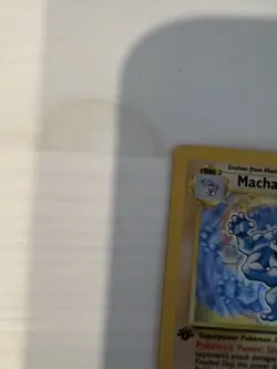 Wizards of the Coast Machamp 8/102 Base Set Holo Rare 1st Edition 100 HP Card - Image 4
