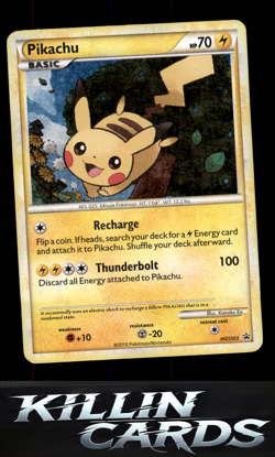 Pikachu - HGSS03 HGSS03 Pokemon Promo HGSS Promos Card LP - Image 1