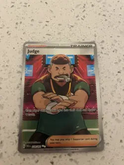 Judge 228/091 Sv: Paldean Fates Holo Card Mint Condition - Image 1