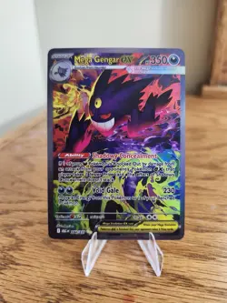 Pokemon Mega Gengar EX 284/217 Holo Foil Card 350 HP (Ascended Hero’s) - Image 1