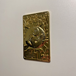 Jigglypuff Pokemon Special Edition 23 Karat Gold-Plated Trading Card # 39 w/ COA - Image 4