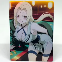 Naruto Tsunade Goddess Anime Waifu ACG Foil Card - Image 1