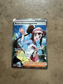 Rosa's Encouragement 114/088 | Perfect Order | NM | Full Art Trainer | Pokemon - Image 1