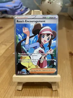 Rosa's Encouragement 114/088 | Perfect Order | NM | Full Art Trainer | Pokemon - Image 1