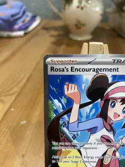 Rosa's Encouragement 114/088 | Perfect Order | NM | Full Art Trainer | Pokemon - Image 3